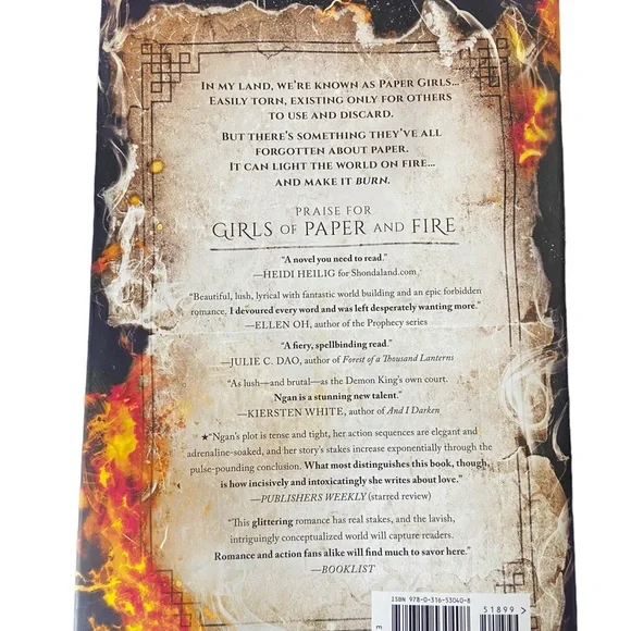 James Patterson Presents: Girls of Paper and Fire by Natasha Ngan Book - Picture 6 of 7